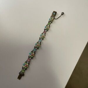 Michal Negrin Multicolor Floral Bracelet